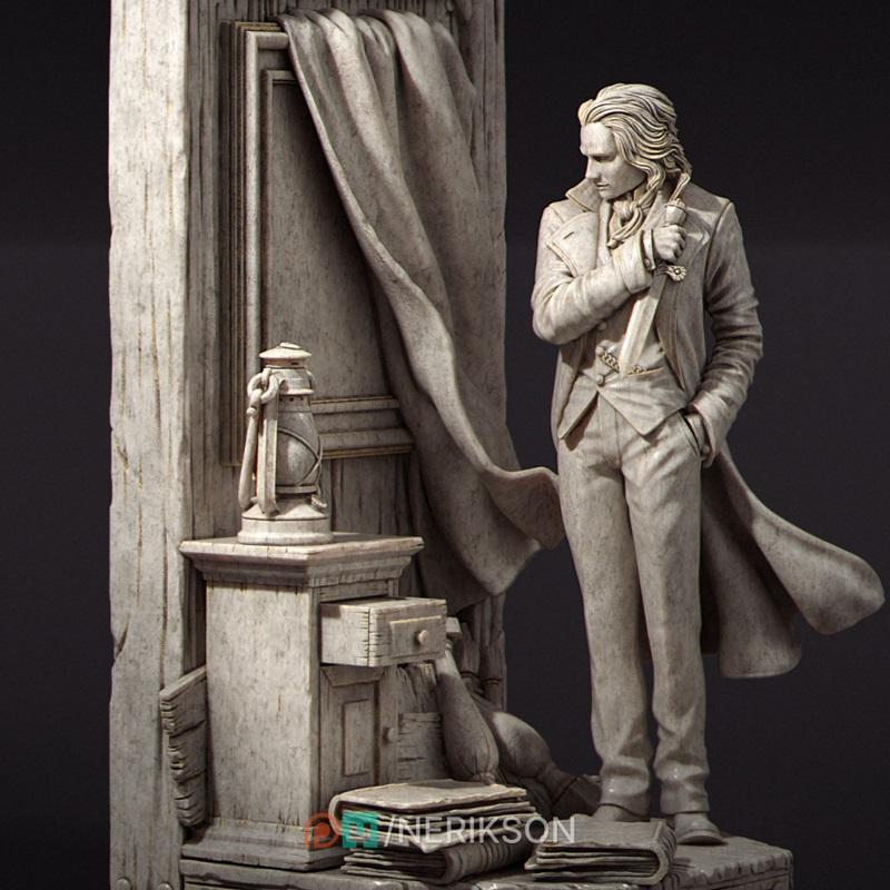 Nerikson – Dorian Gray – The Tragedy of the Self – 3D Print Model STL