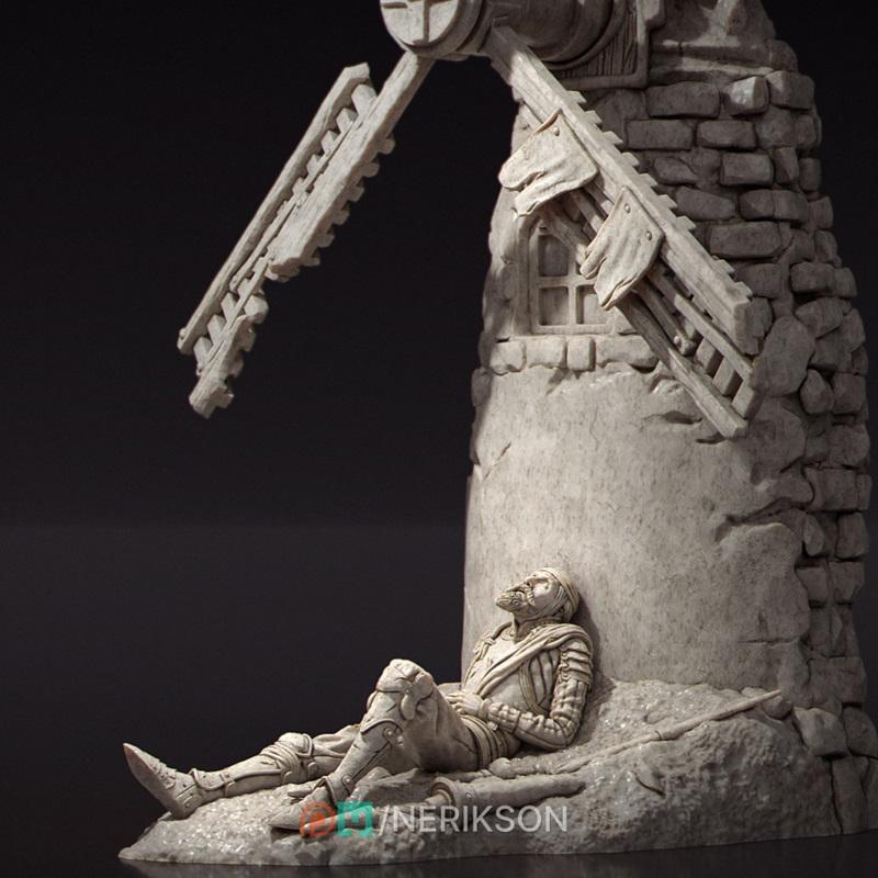 Nerikson – Don Quixote – The Tragedy of Dreams – 3D Print Model STL