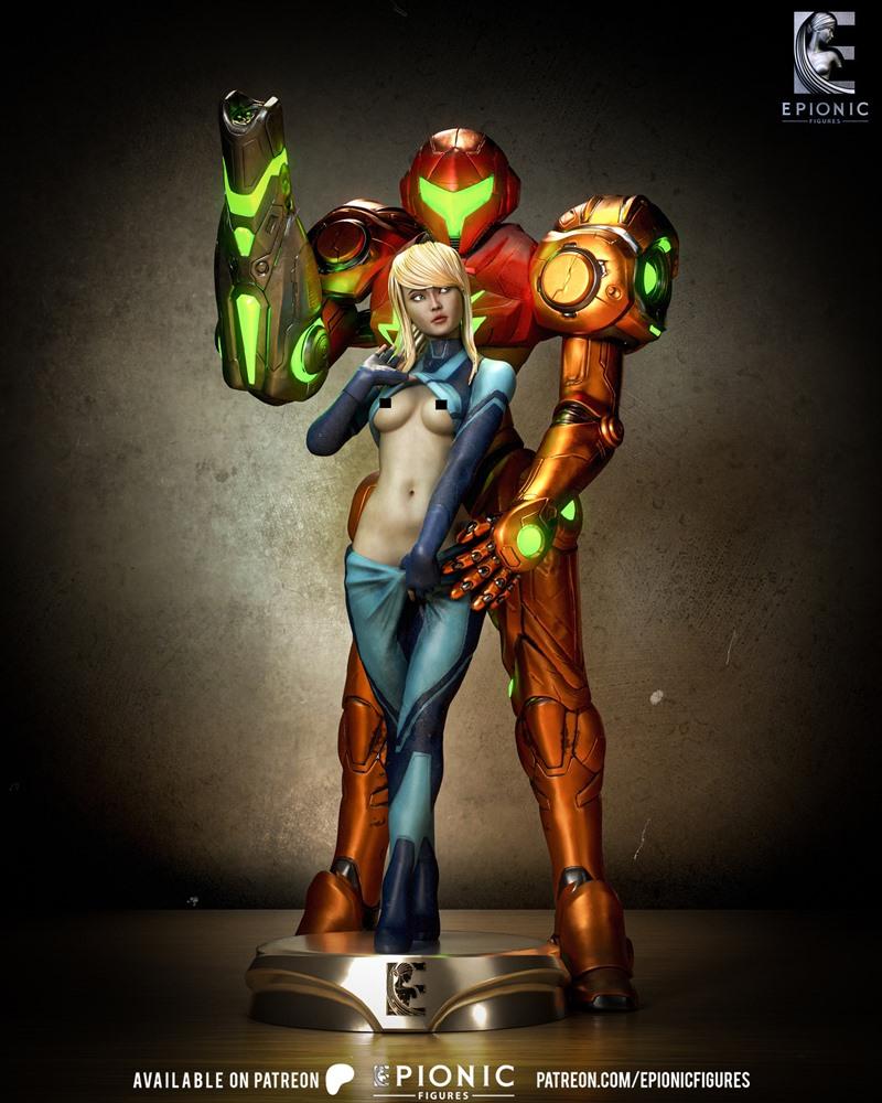 Epionic Figures – Samus Aran – 3D Print Model STL
