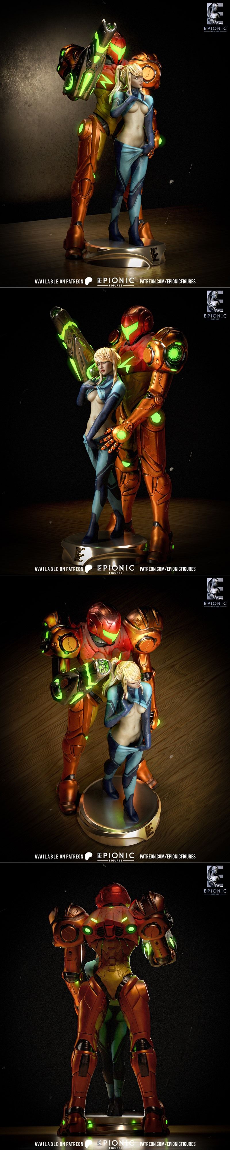 Epionic Figures – Samus Aran – 3D Print Model STL