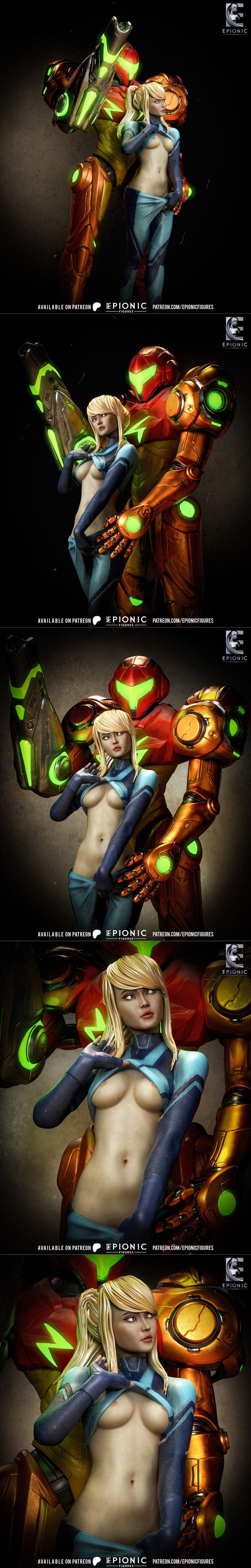 Epionic Figures – Samus Aran – 3D Print Model STL
