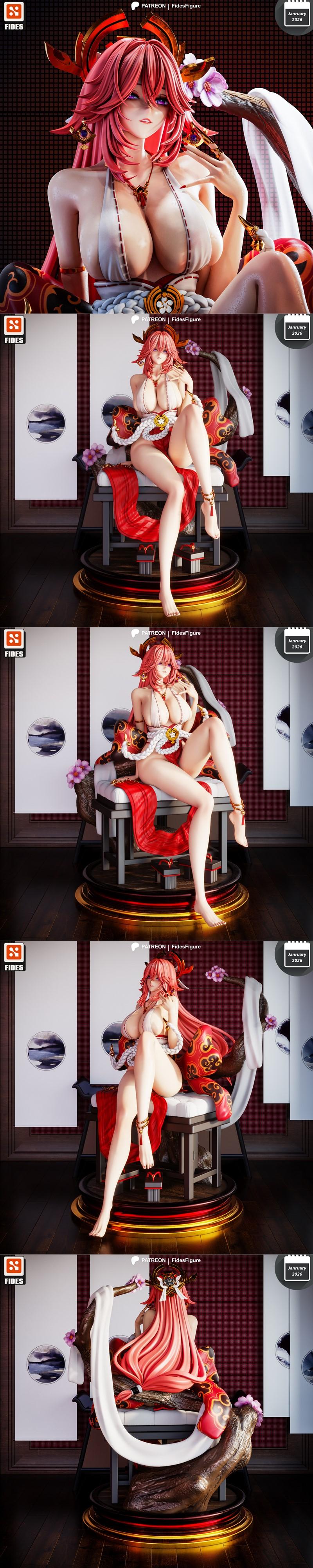 Fides Figure – Yae Miko – Genshin Impact – 3D Print Model STL