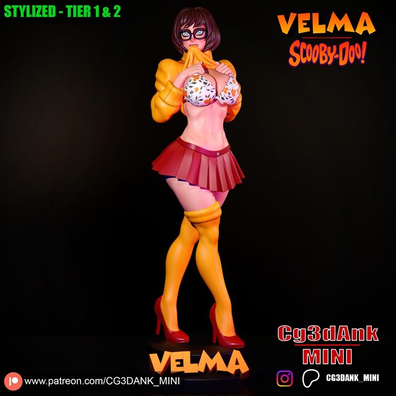Velma – Stylized – 3D Print Model STL