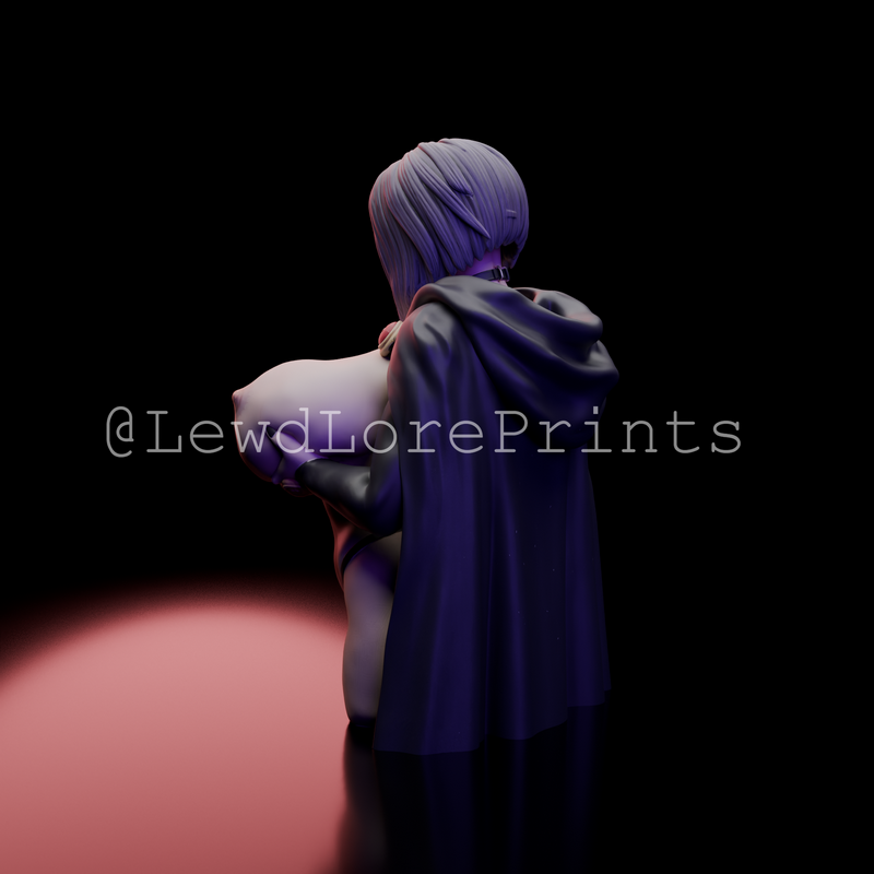 Raven – Cloak Tease – Teen Titans – 3D Print Model