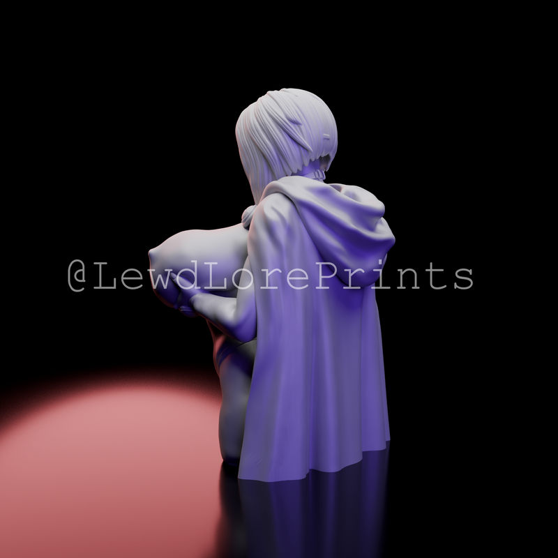 Raven – Cloak Tease – Teen Titans – 3D Print Model