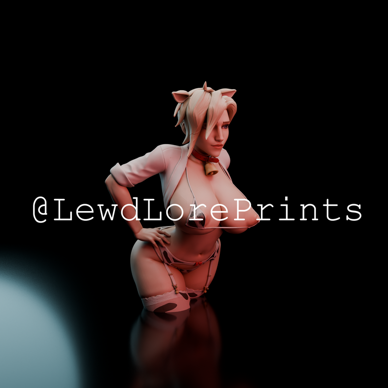 Mercy – Cowgirl Nurse – Overwatch – 3D Print Model