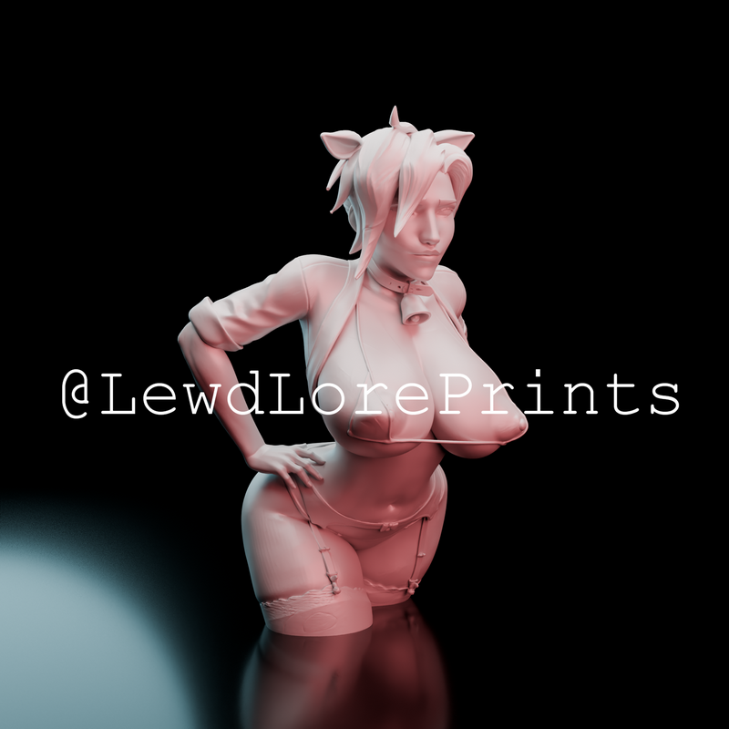Mercy – Cowgirl Nurse – Overwatch – 3D Print Model