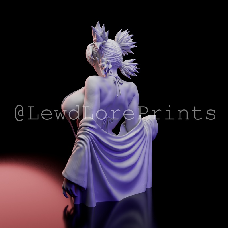 Temari – Desert Rose – Naruto – 3D Print Model