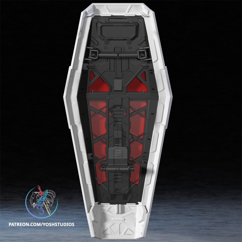 Yosh Studios – RX机甲盾牌 – 3D打印模型|Yosh Studios – RX Mech Shield – 3D Print Model