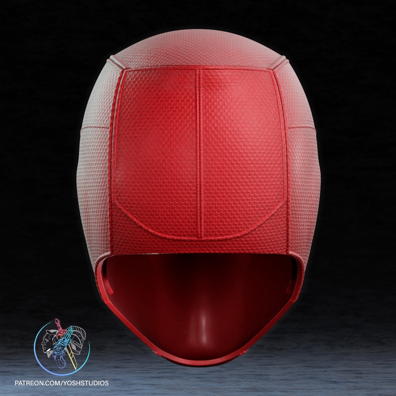 Yosh Studios-死侍3-3D打印模型|Yosh Studios – Deadpool 3 Mask – 3D Print Model
