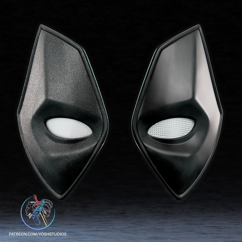 Yosh Studios-死侍3-3D打印模型|Yosh Studios – Deadpool 3 Mask – 3D Print Model