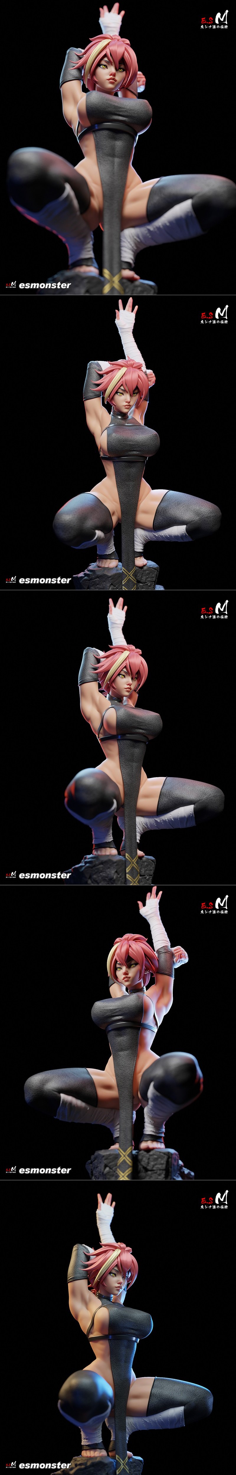 E.S.怪物 - 马尔·巴洛克 - 3D打印模型|E.S Monster – Marle Barrock – 3D Print Model STL