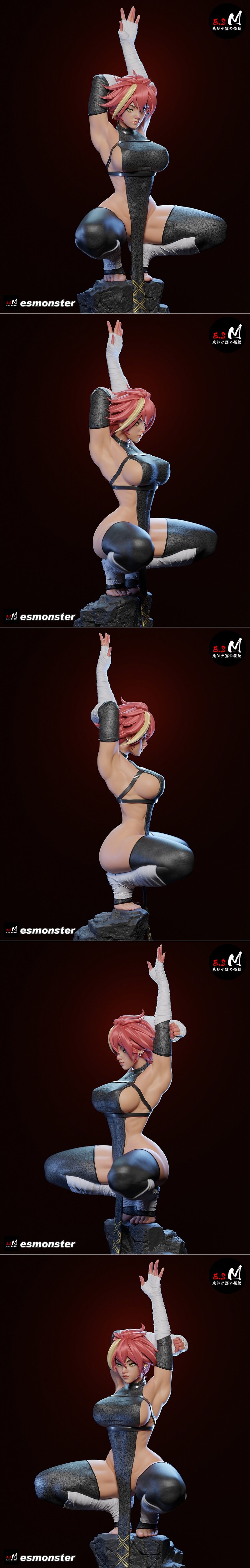 E.S.怪物 - 马尔·巴洛克 - 3D打印模型|E.S Monster – Marle Barrock – 3D Print Model STL