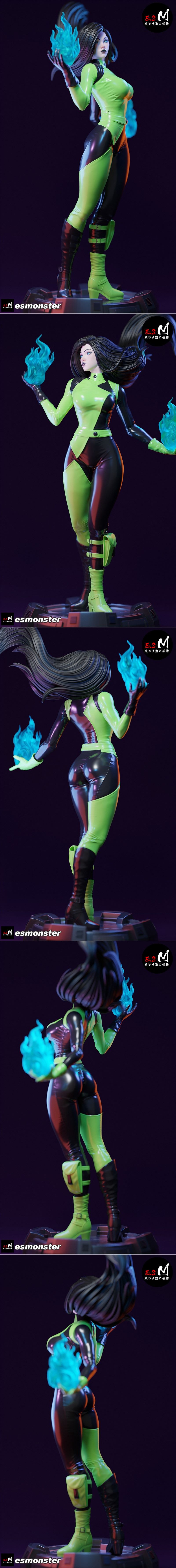 E.S Monster – Shego – 3D Print Model STL