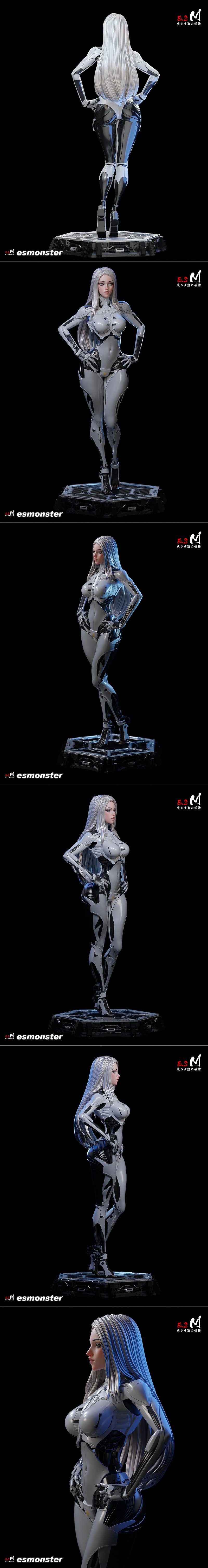 E.S怪物 – 恩雅 – 3D打印模型|E.S Monster – Enya – 3D Print Model STL