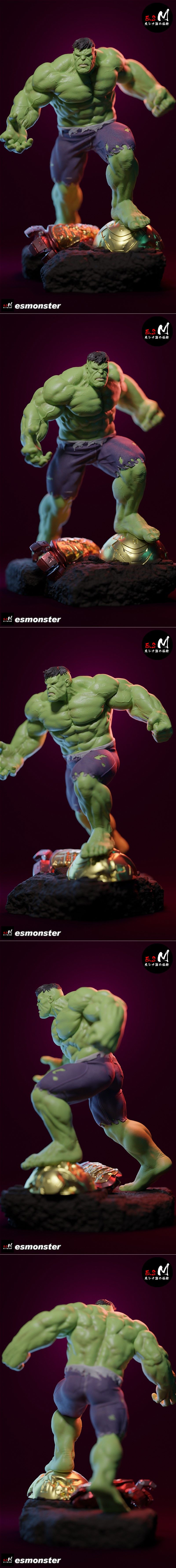 E.S Monster – Hulk – 3D Print Model STL