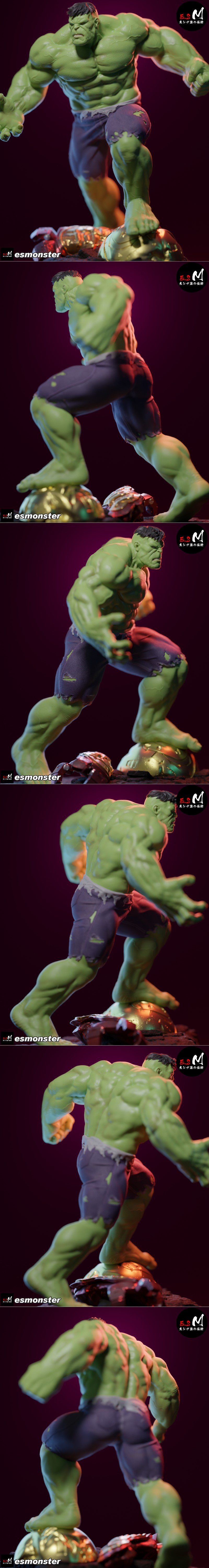 E.S Monster – Hulk – 3D Print Model STL