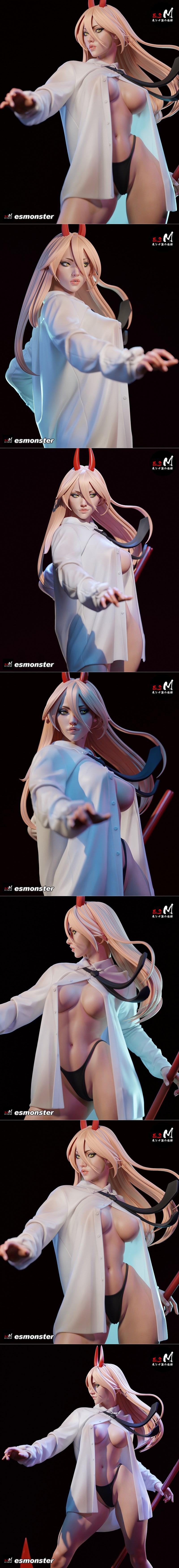 E.S Monster – Chainsaw Man – Power – 3D Print Model STL