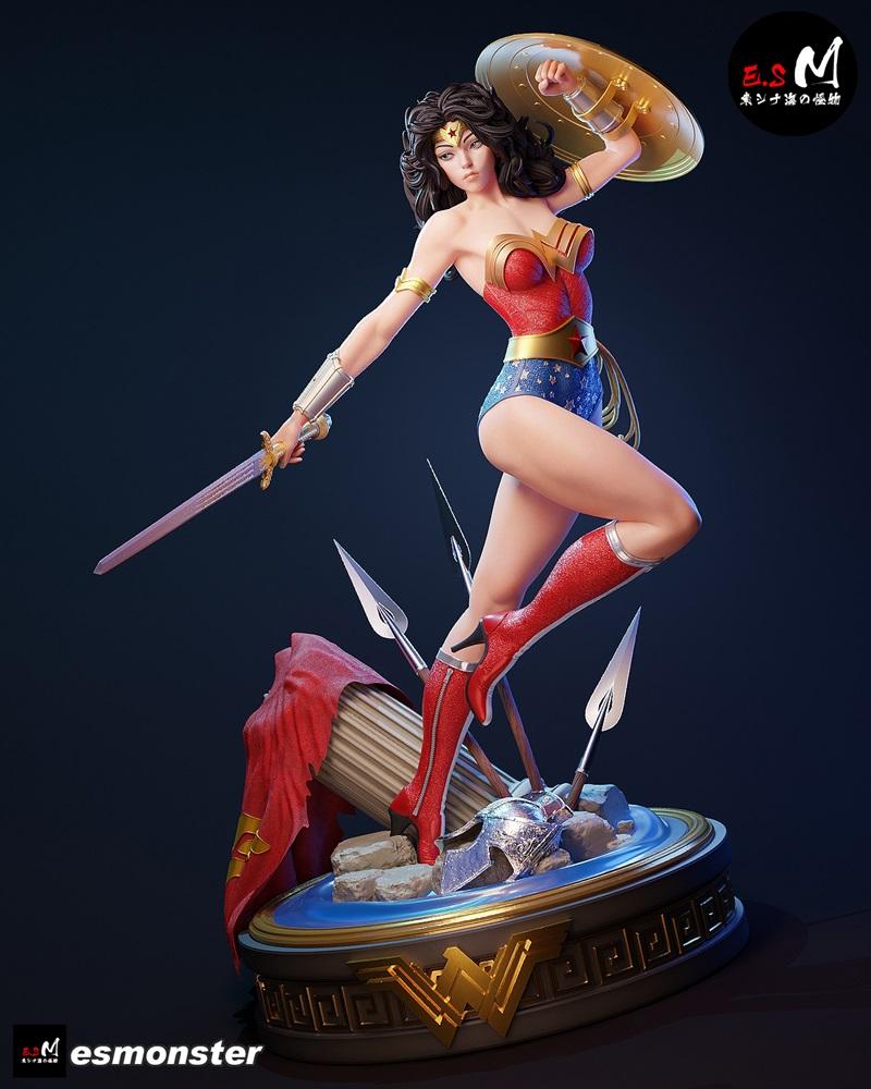 E.S Monster – Wedon woman – 3D Print Model STL