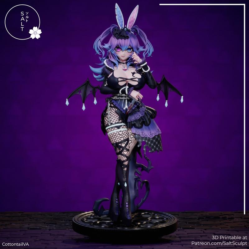 SaltSculpt – Cottontail – 3D Print Model STL