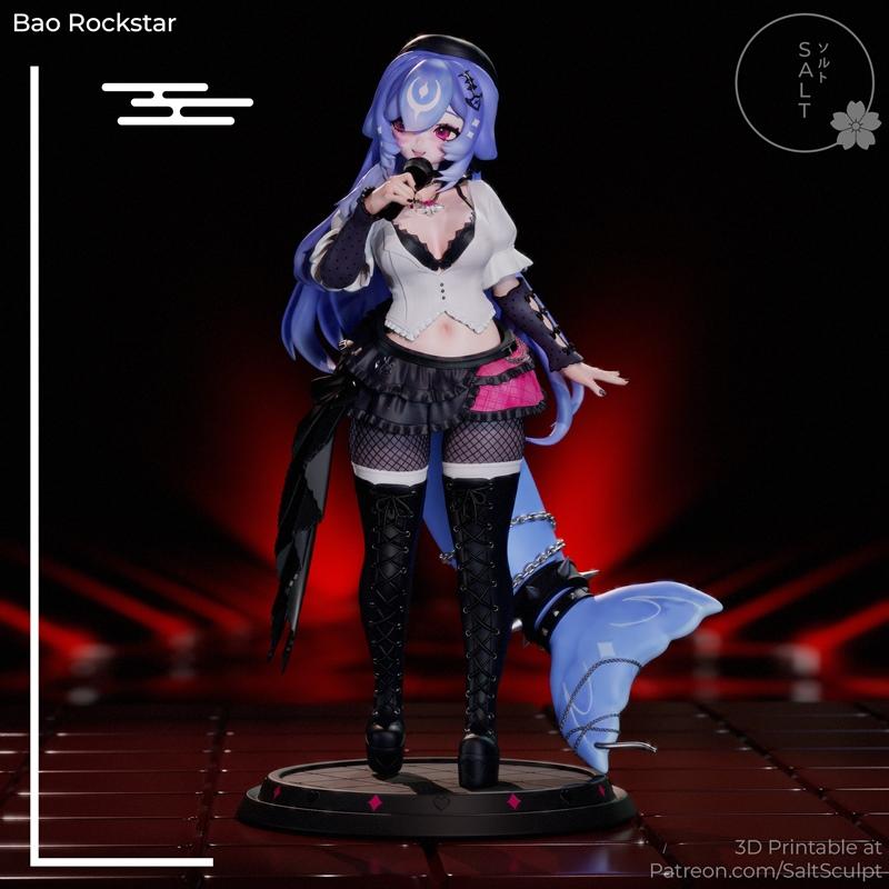 SaltSculpt – Bao Rockstar – 3D Print Model STL