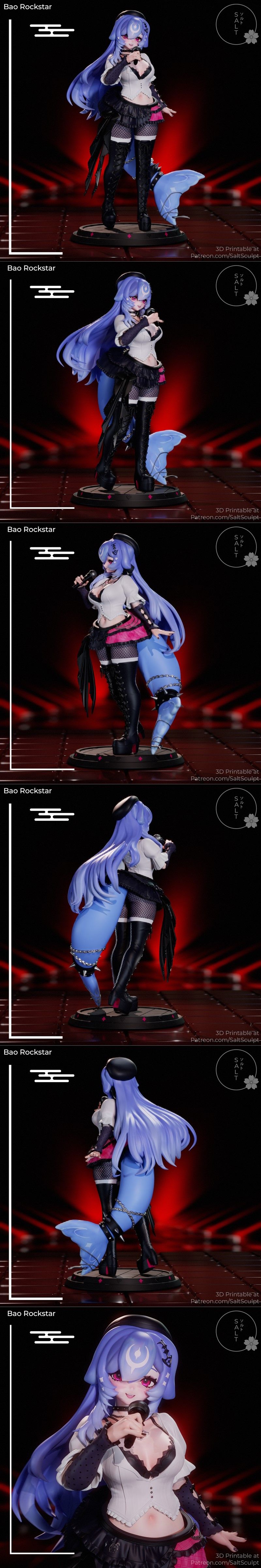 SaltSculpt – Bao Rockstar – 3D Print Model STL