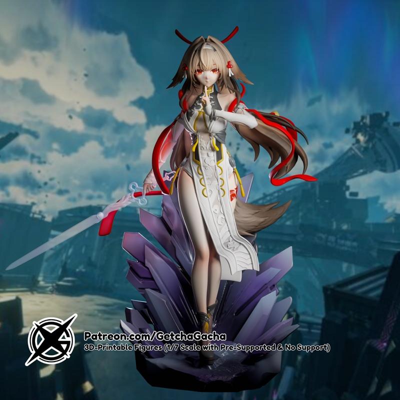 GETCHA GACHA - 叶圣光（ZZZ）- 3D打印模型|GetchaGacha – Ye Shunguang (ZZZ) – 3D Print Model STL