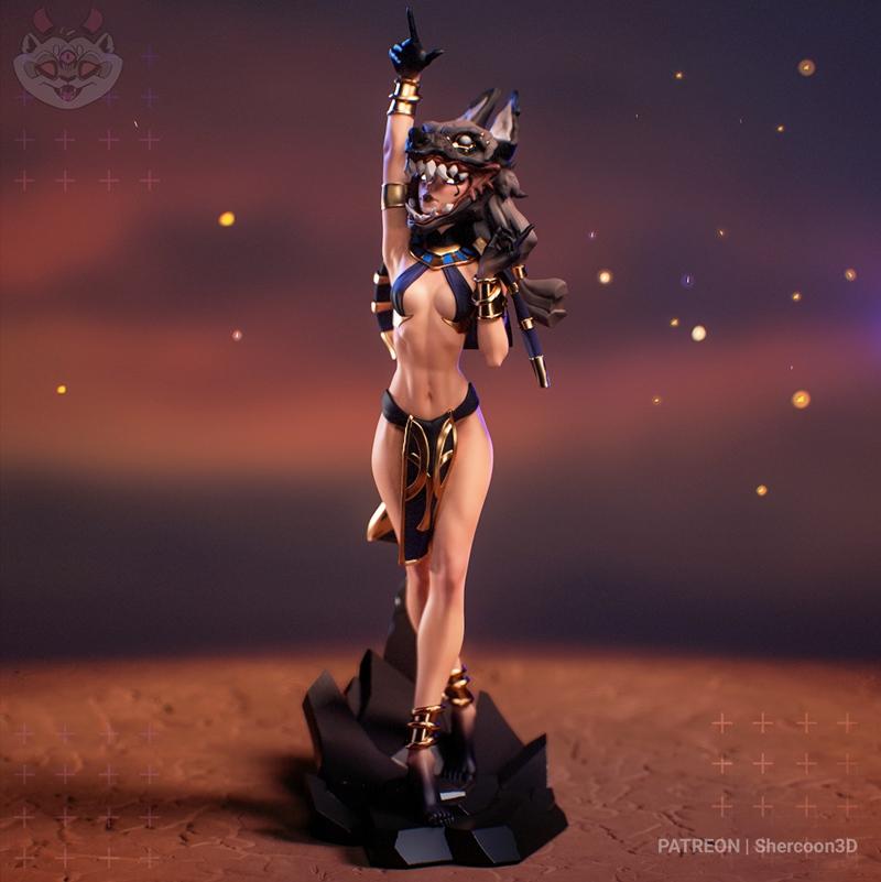 Shercoon3D – Anubis – 3D Print Model STL