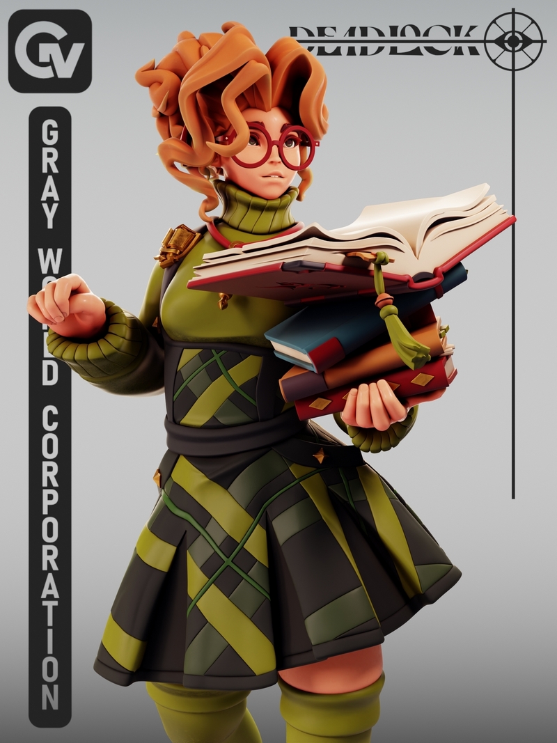 Gray World Corporation – Paige – The Deadlock – 3D Print Model