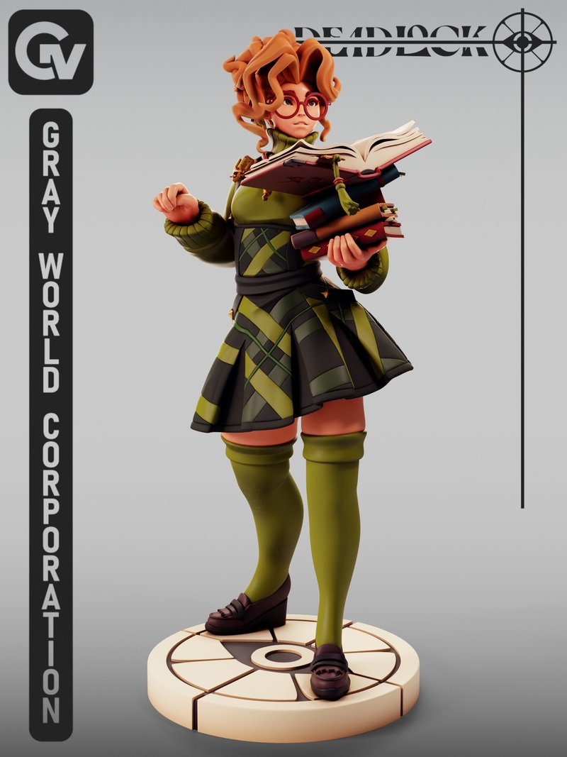Gray World Corporation – Paige – The Deadlock – 3D Print Model