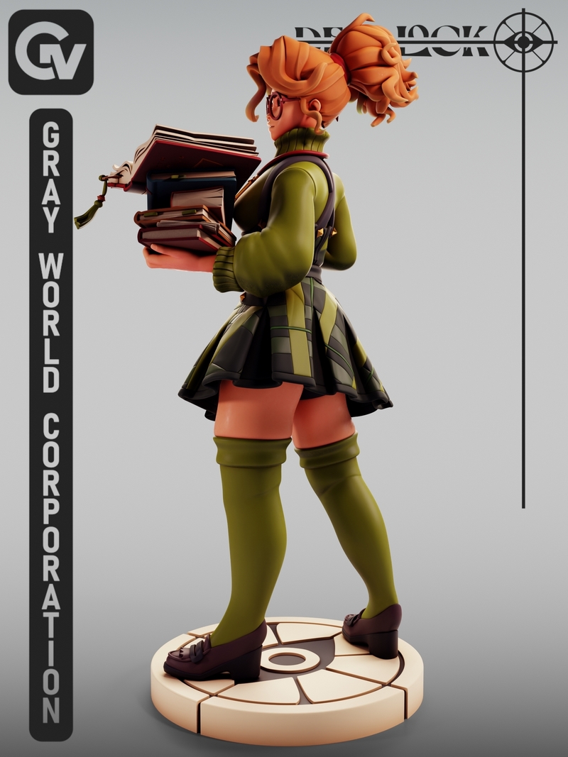 Gray World Corporation – Paige – The Deadlock – 3D Print Model