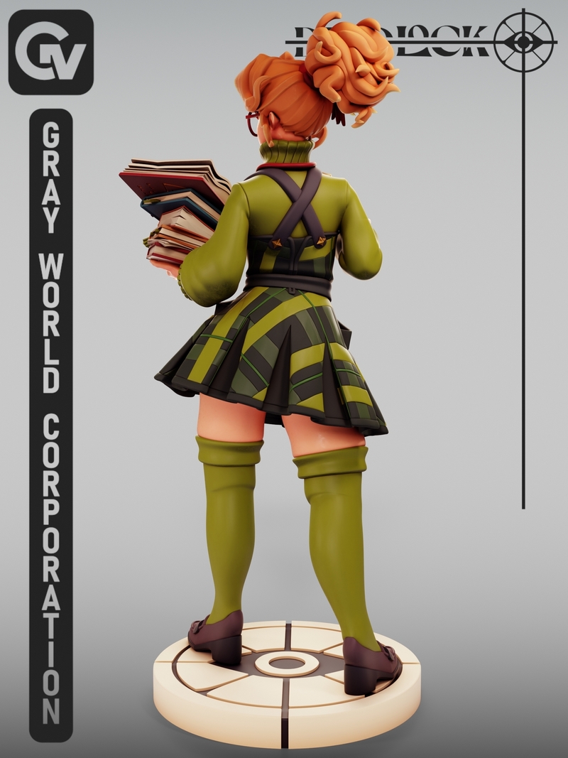 Gray World Corporation – Paige – The Deadlock – 3D Print Model