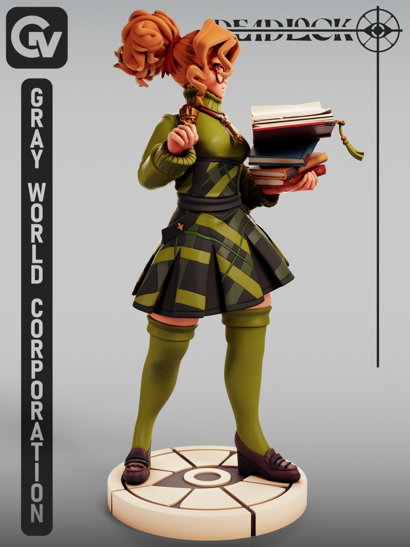 Gray World Corporation – Paige – The Deadlock – 3D Print Model