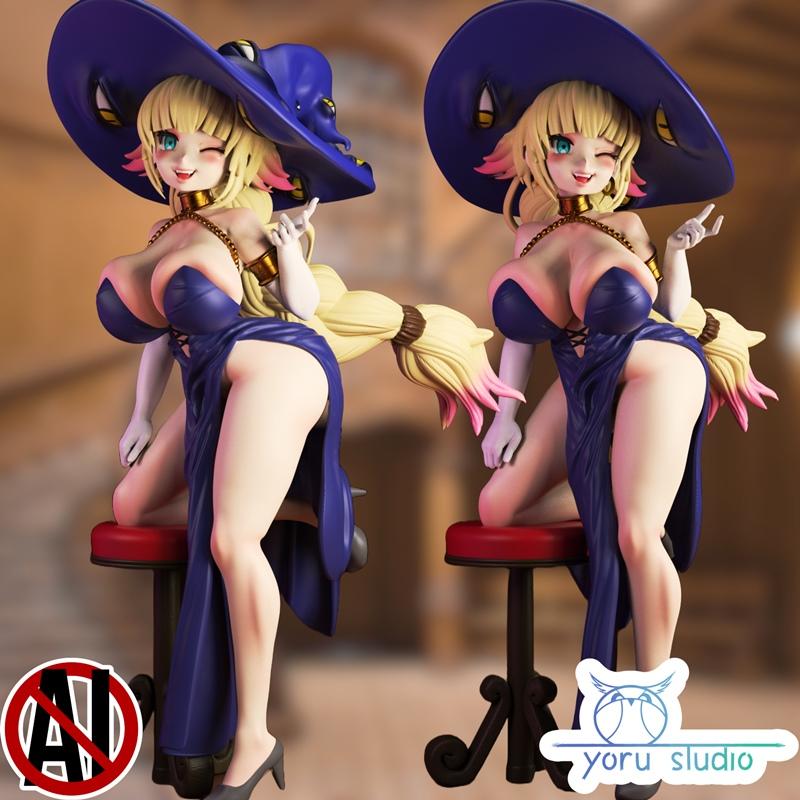 Yoru Studio – Great Mage Demia – 3D Print Model STL