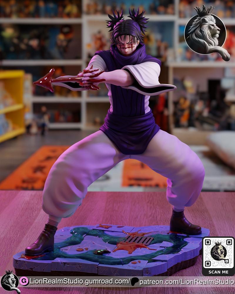 LionRealm Studio - 咒术回战 - 3D打印模型|LionRealm Studio – Choso – Jujutsu Kaisen – 3D Print Model STL