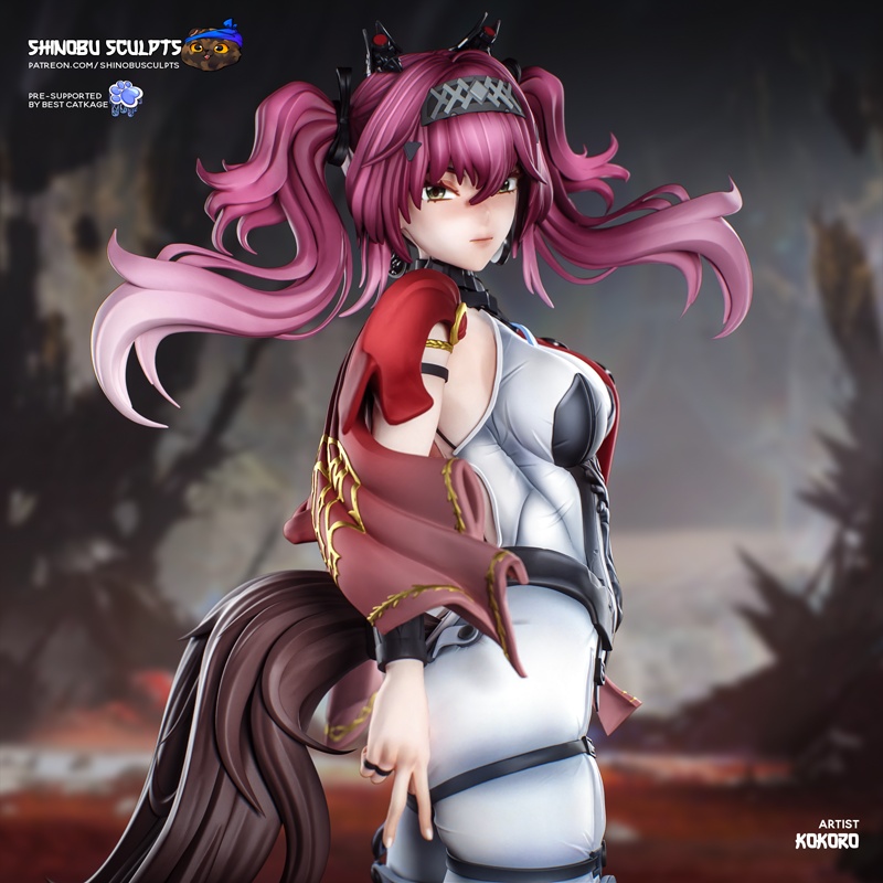 神无雕刻 — Lupa — 高 fantasy 动漫 3D打印模型|Shinobu Sculpts – Lupa – Anime High-Fantasy – 3D Print Model