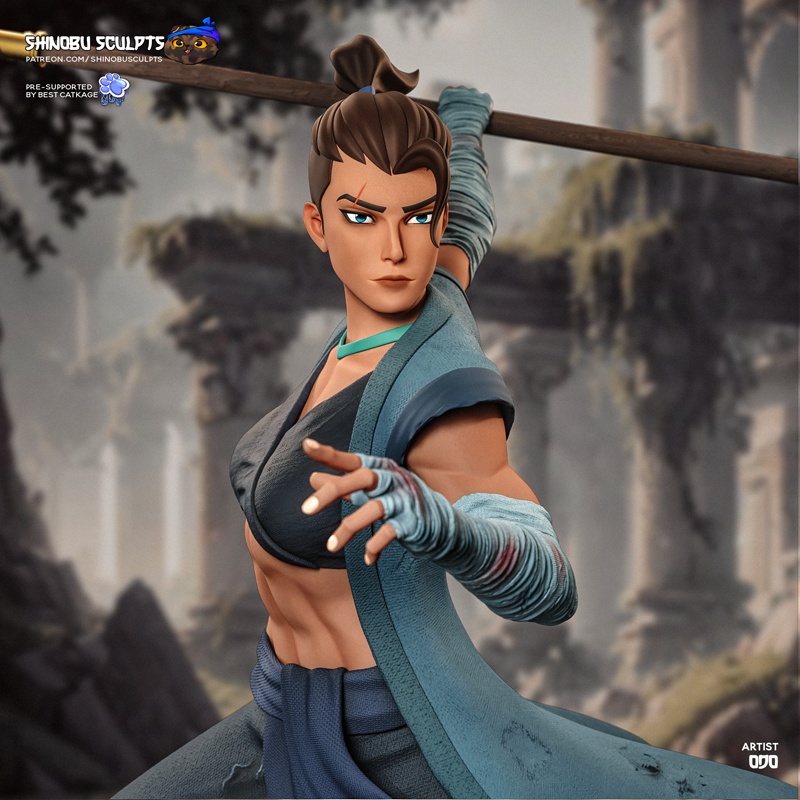 贝欧格·利涅特 3D打印模型|Shinobu Sculpts – Beauregard Lionett – Critical Role – 3D Print Model