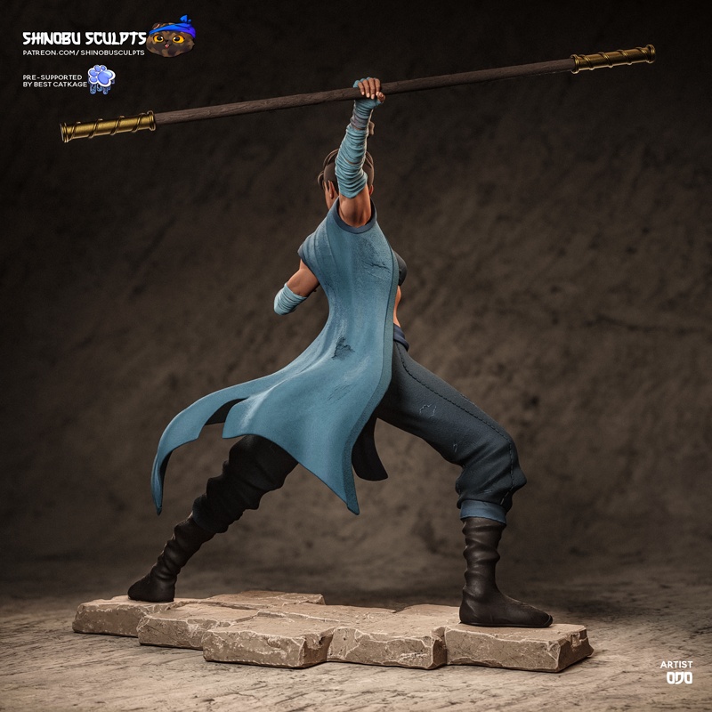 贝欧格·利涅特 3D打印模型|Shinobu Sculpts – Beauregard Lionett – Critical Role – 3D Print Model