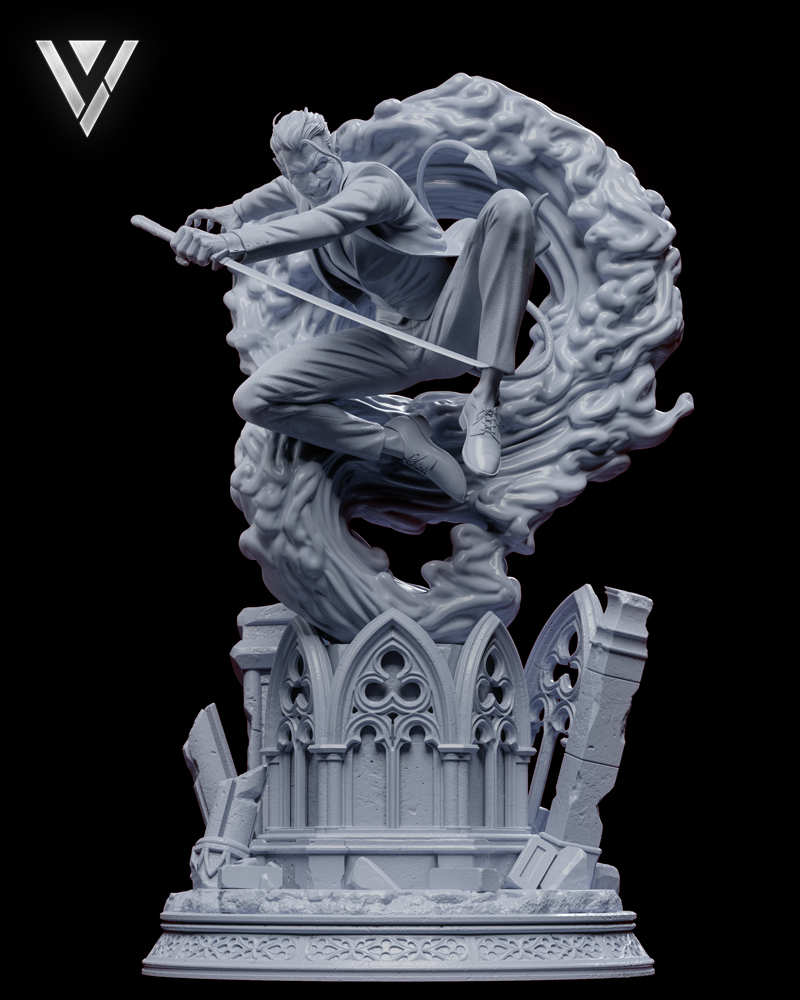漫威漫画夜行者之父Azazel 3D打印模型|Azazel father of Nightcrawler – Marvel Comics – 3D Print Model