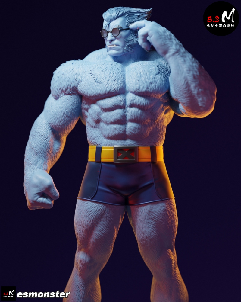 E.S.怪物—— Beast 3D打印模型|E.S Monster – Beast – 3D Print Model