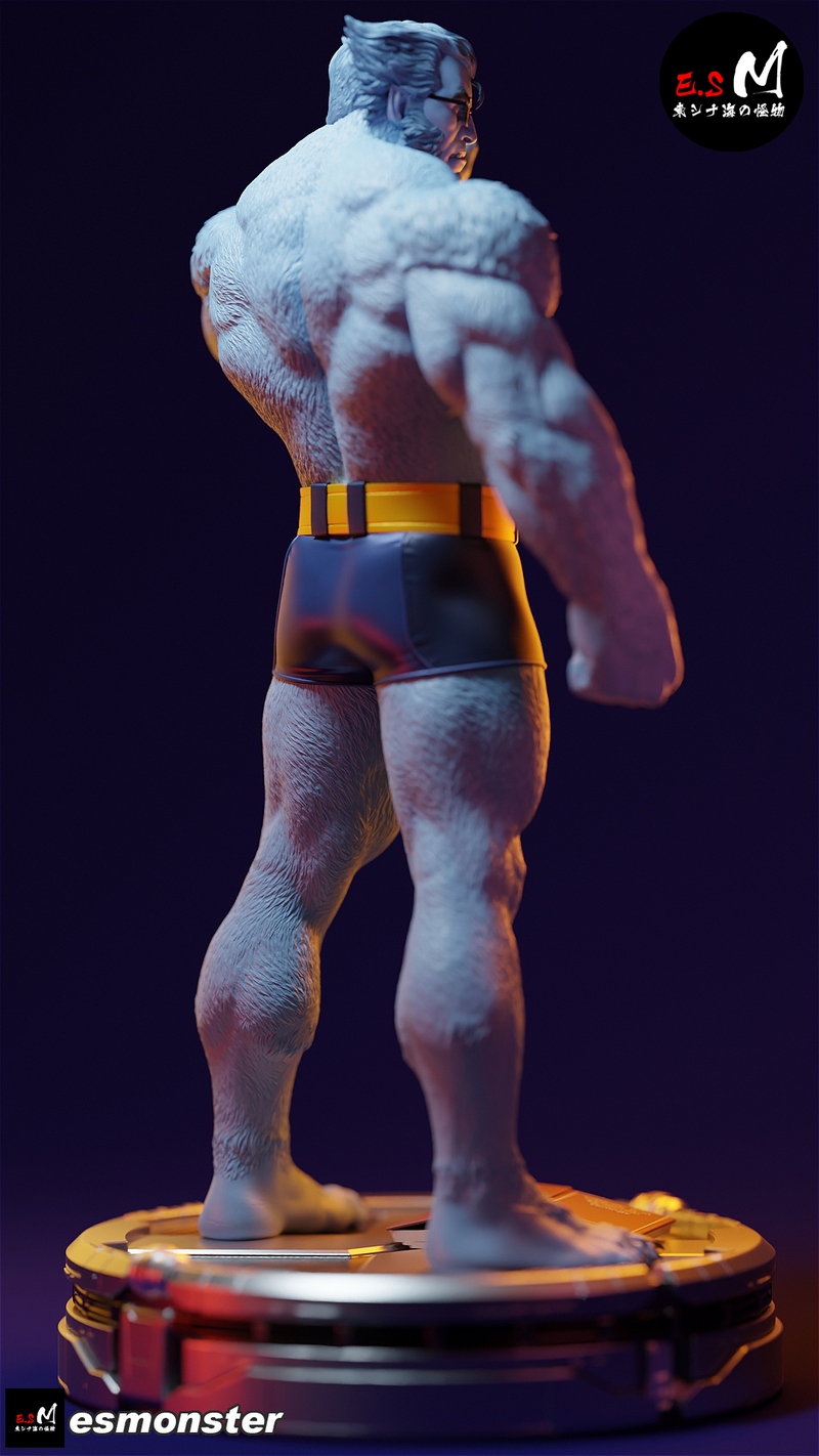 E.S.怪物—— Beast 3D打印模型|E.S Monster – Beast – 3D Print Model
