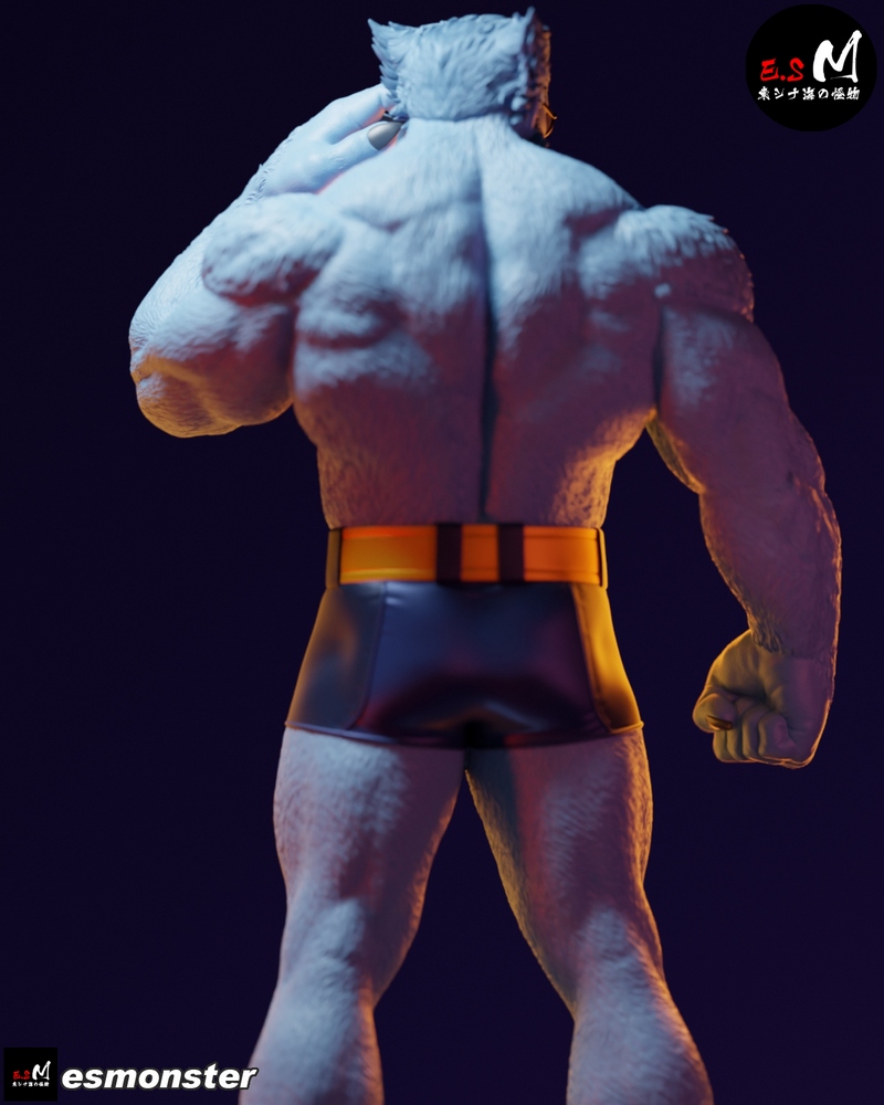 E.S.怪物—— Beast 3D打印模型|E.S Monster – Beast – 3D Print Model