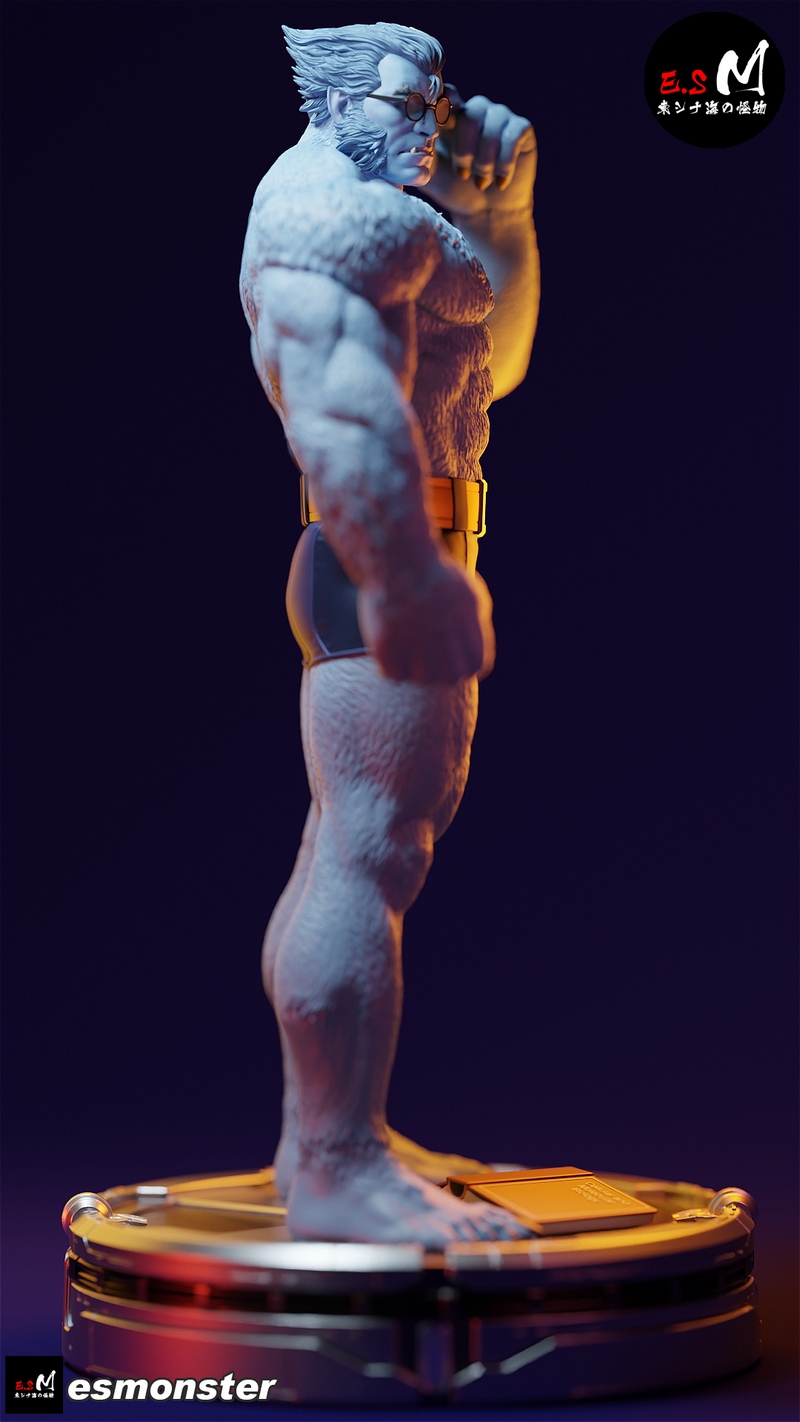 E.S.怪物—— Beast 3D打印模型|E.S Monster – Beast – 3D Print Model