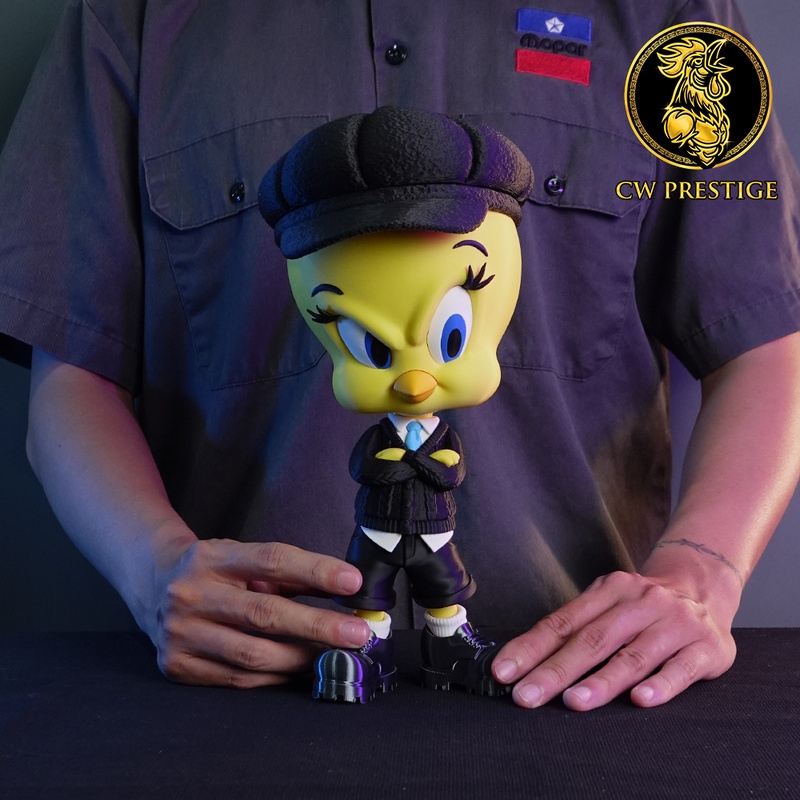 都市风潮 Tweety鸟 3D打印模型|Tweety Bird Urban Vibes – Boss Style – 3D Print Model