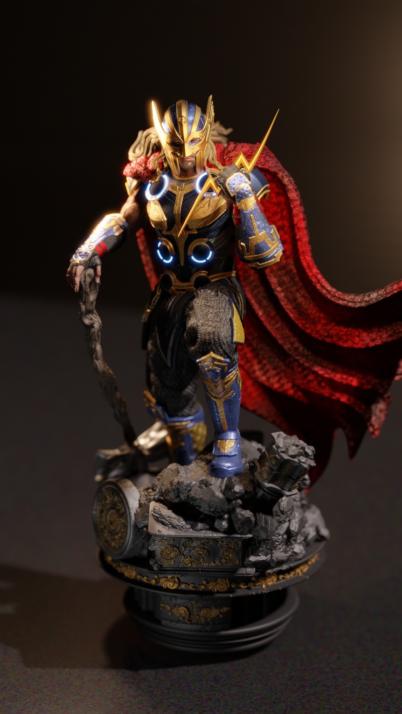 雷神：爱与雷暴 3D打印模型|Thor Love and Thunder – 3D Print Model