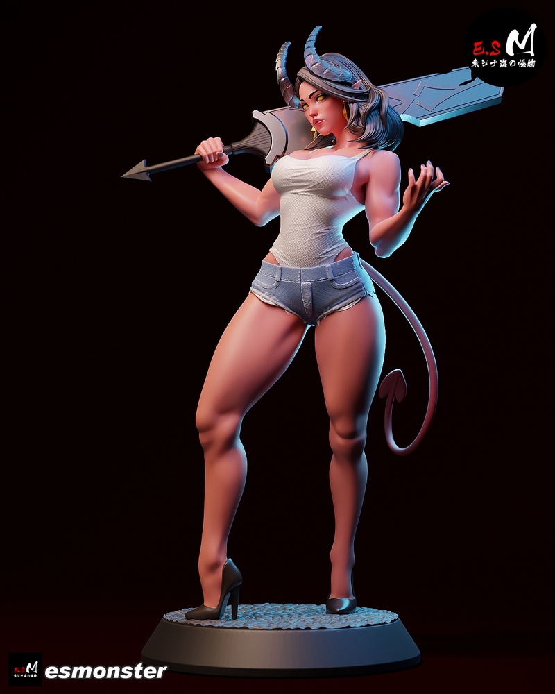 E.S.怪物 - 马莱沃拉 - 3D打印模型|E.S Monster – Malevola – Dispatch – 3D Print Model