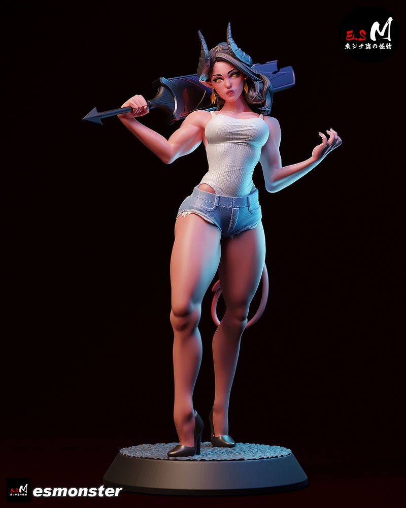 E.S.怪物 - 马莱沃拉 - 3D打印模型|E.S Monster – Malevola – Dispatch – 3D Print Model