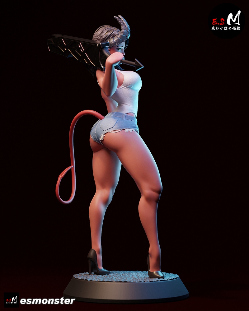 E.S.怪物 - 马莱沃拉 - 3D打印模型|E.S Monster – Malevola – Dispatch – 3D Print Model