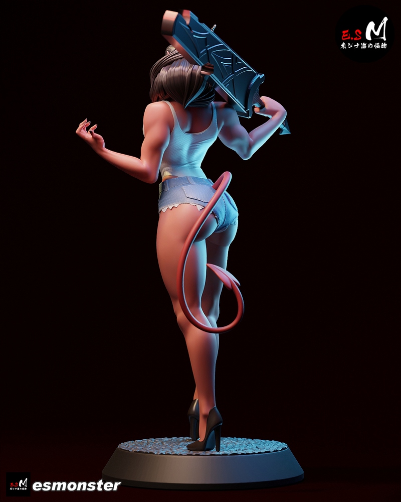 E.S.怪物 - 马莱沃拉 - 3D打印模型|E.S Monster – Malevola – Dispatch – 3D Print Model