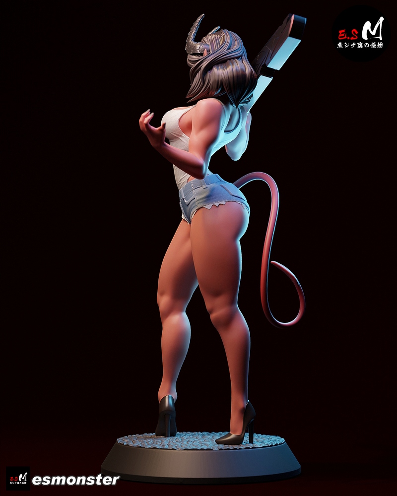 E.S.怪物 - 马莱沃拉 - 3D打印模型|E.S Monster – Malevola – Dispatch – 3D Print Model